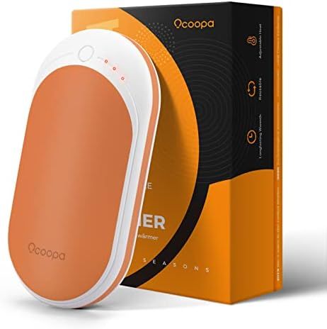 OCOOPA Hand Warmers Rechargeable, 1 Pack 5200mAh Electric Portable Pocket Heater, Heat Therapy Great | Amazon (US)
