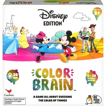 Disney Colorbrain The Ultimate Board Game for Families who love Disney | Walmart (US)