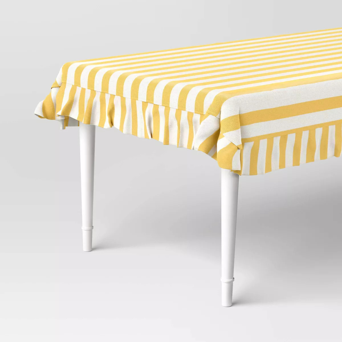 Yellow Striped Tablecloth - Threshold™ | Target