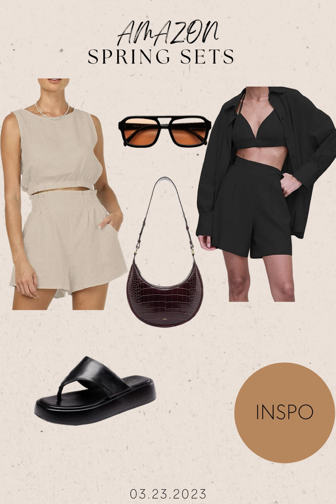 Spring casual sets and looks - mix and match with neutral colors. 

minimalistic style | spring outfits 

#LTKu #LTKfind #LTKamazon

#LTKSeasonal #LTKstyletip #LTKfit