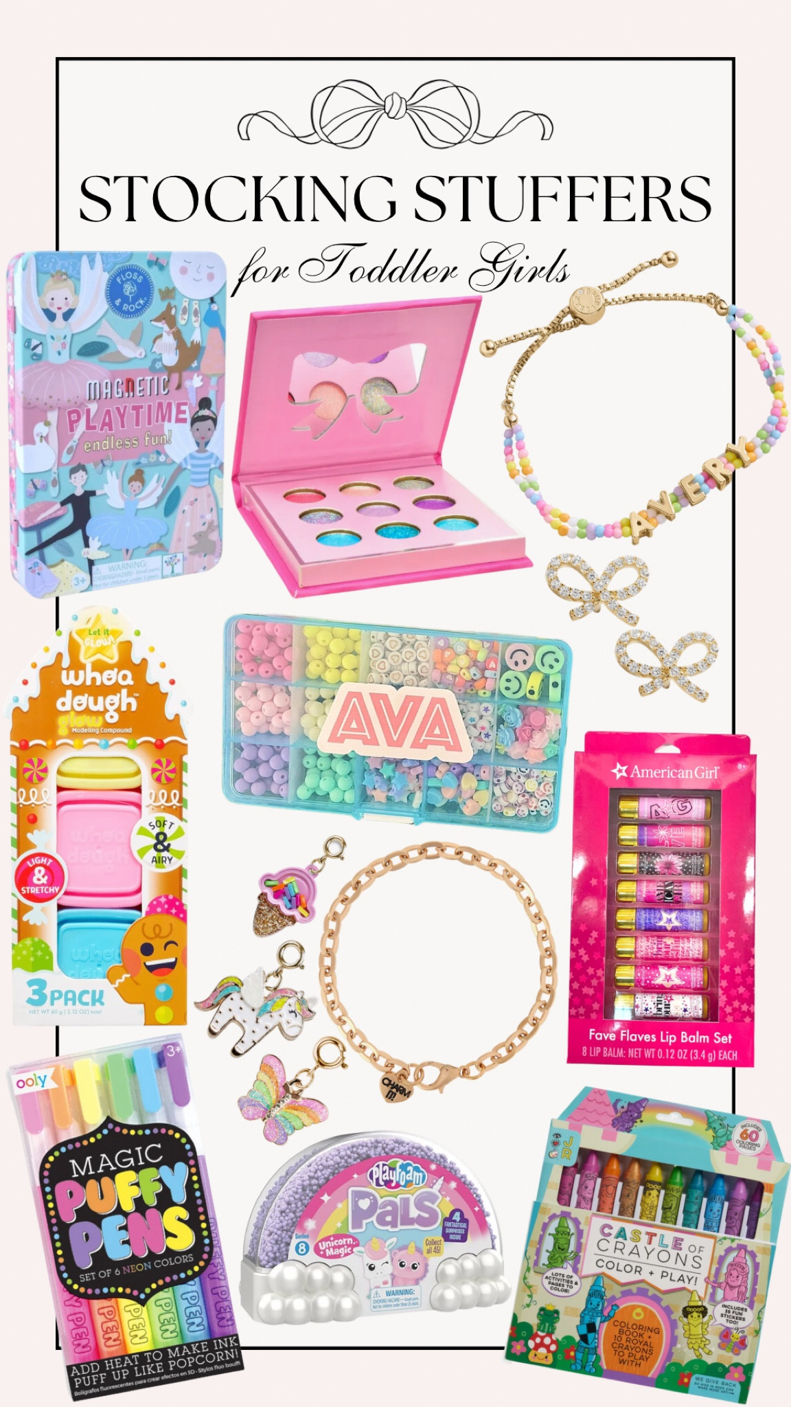 stocking stuffers for toddler girls!! 🎀🎄




gift guide for toddler girls 
stocking stuffer gift guide for toddler girls 
gift guide for little girls 
stocking stuffer ideas for girls 

#LTKHoliday #LTKKids #LTKGiftGuide