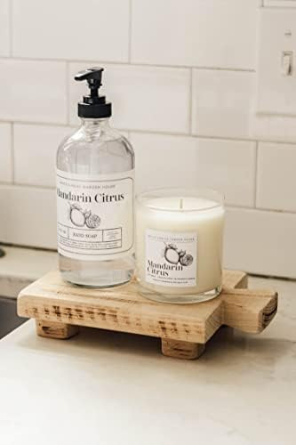 Soap Stand, Raw Wood Riser, Kitchen Tray, Sink Decor, Plant Holder, Made In USA | Amazon (US)