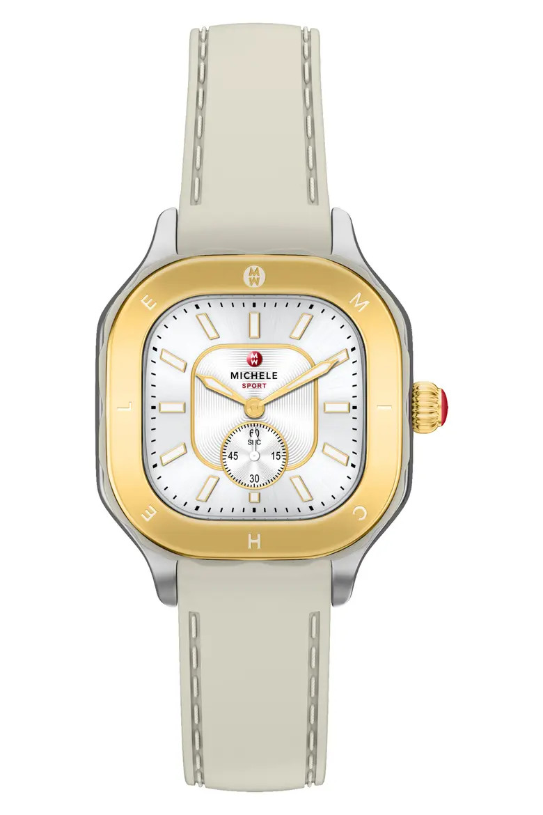 Meggie Sport Chalk Silicone Strap Watch, 33mm (Women) | Nordstrom | Nordstrom