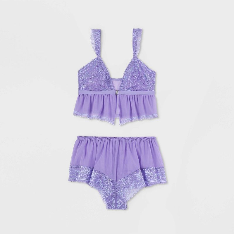 Women's Lingerie Cami and Shorts Set - Auden™ Purple | Target
