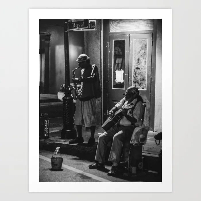 Street Jazz Art Print | Society6
