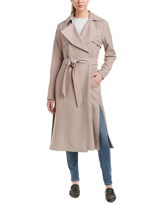 Cole Haan Women's Drapey Rain Loose Belted Trench Coat | Amazon (US)