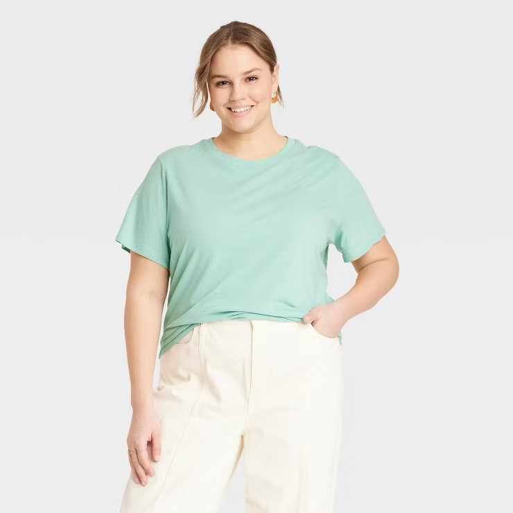Women's Short Sleeve Casual T-Shirt - A New Day™ | Target