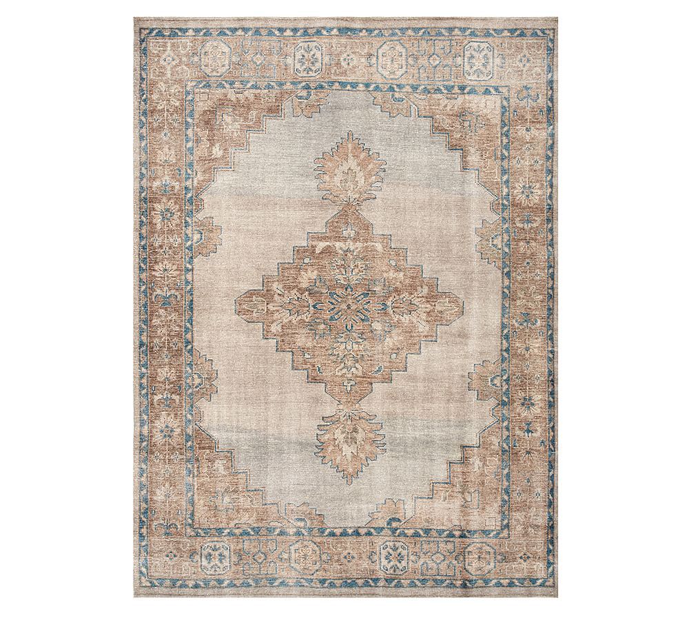 Finn Hand-Knotted Wool Rug | Pottery Barn (US)