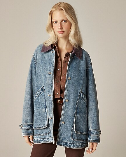 Relaxed Barn Jacket™ in denim | J. Crew US