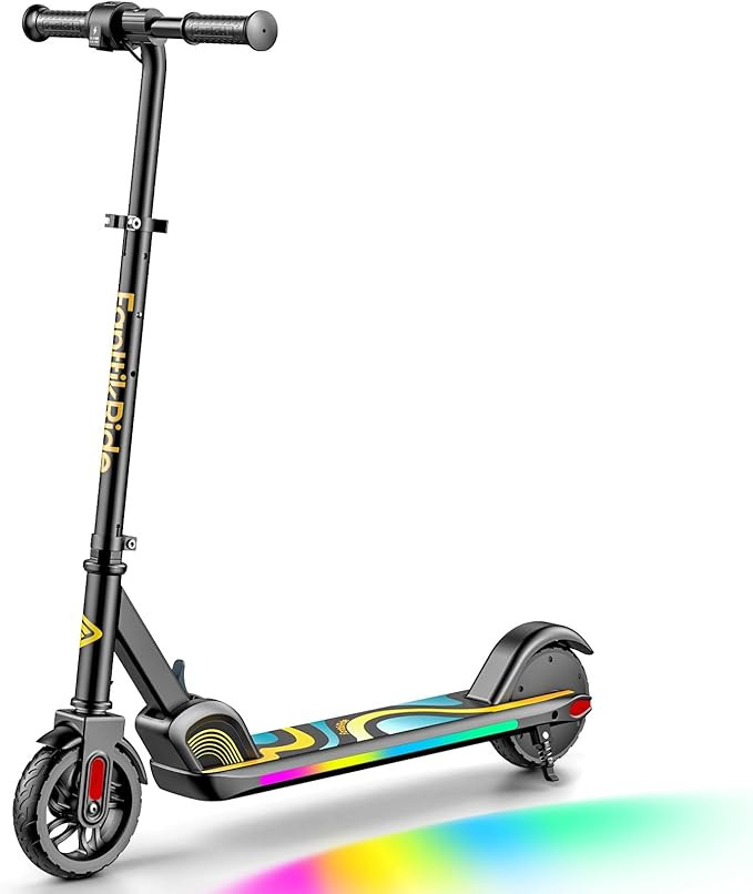 FanttikRide C9 Pro Electric Scooter for Kids 3.9 ft - 5.2 ft, Colorful Rainbow Lights, 5/8/10MPH,... | Amazon (US)