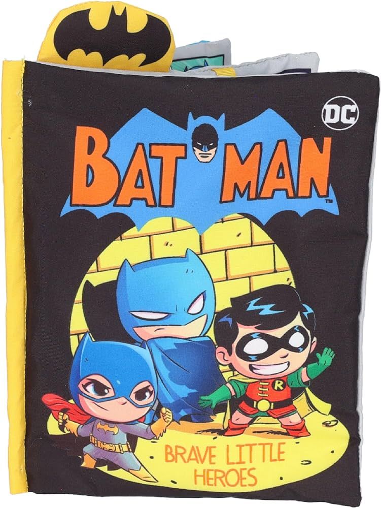 My First Comic Soft Book - Kids Preferred DC Comics The Batman Brave Little Heros Baby Crinkle So... | Amazon (US)