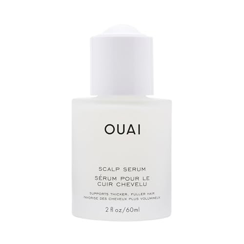 OUAI Scalp Serum - Balancing Hair Serum with Red Clover Extract, Siberian Ginseng and Peptides for Thicker and Fuller-Looking Hair - Paraben, Phthalate and Sulfate Free Scalp Care (2 Fl Oz) | Amazon (US)