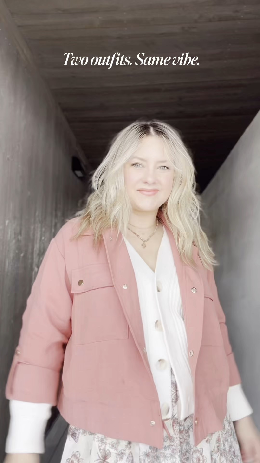 Two ways to style this Zara light jacket in pink 

#LTKSeasonal #LTKStyleTip #LTKFindsUnder50