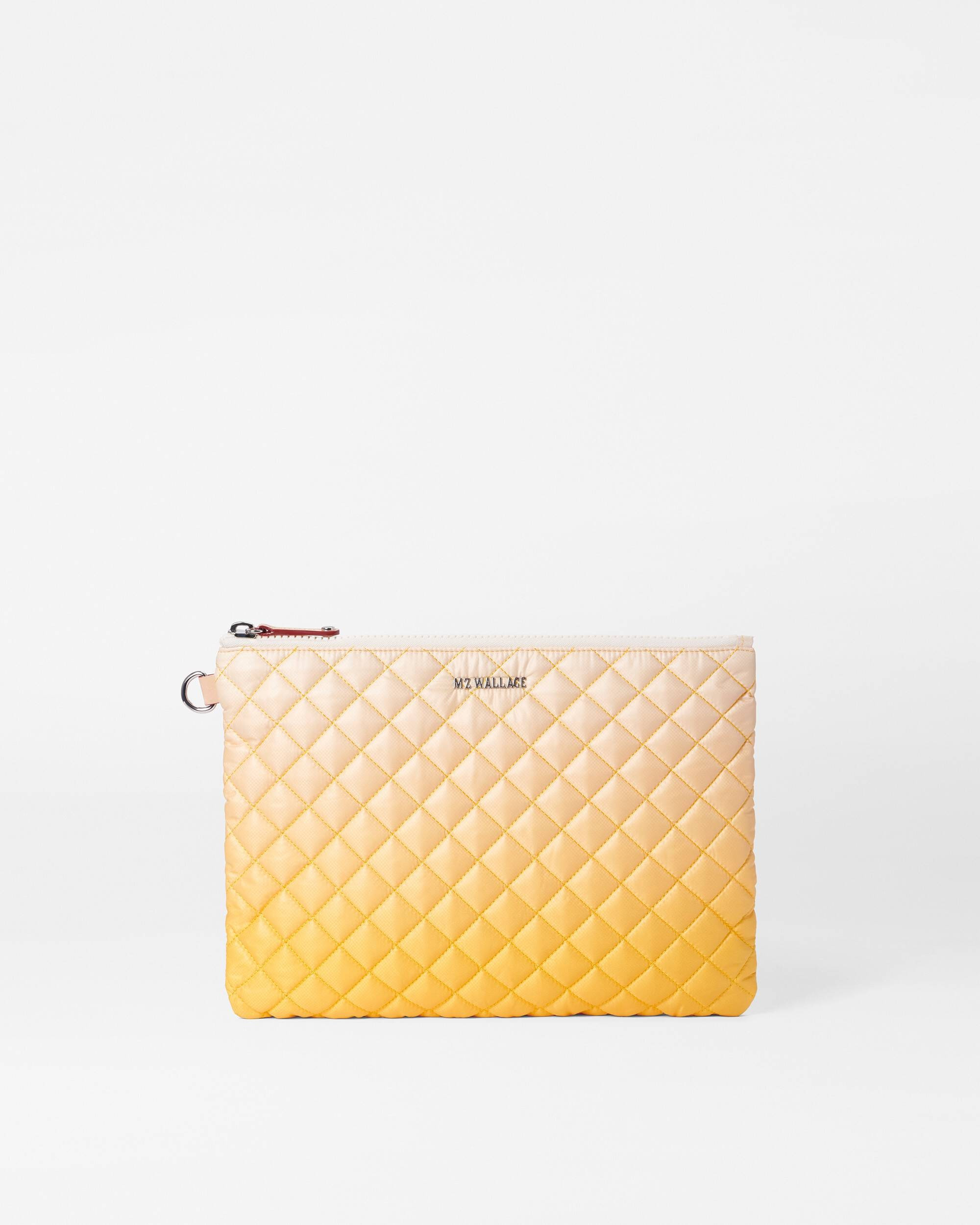 Sunflower Ombre Metro Pouch | MZ Wallace