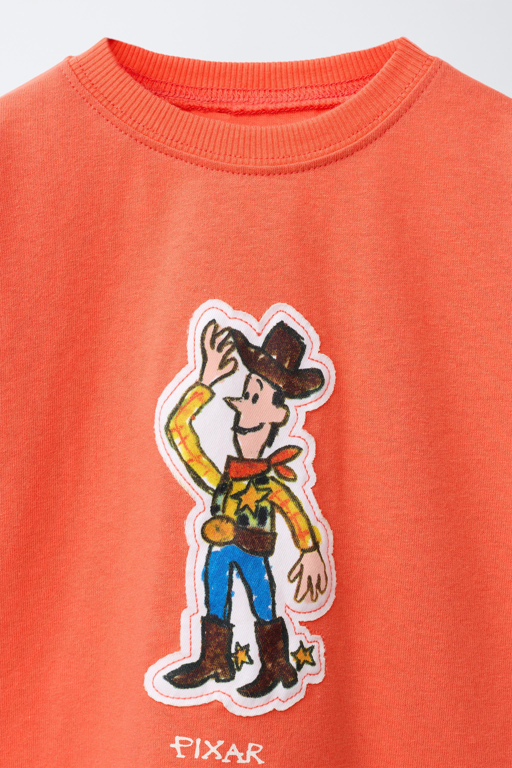 WOODY TOY STORY © DISNEY PIXAR PATCH T-SHIRT | Zara US