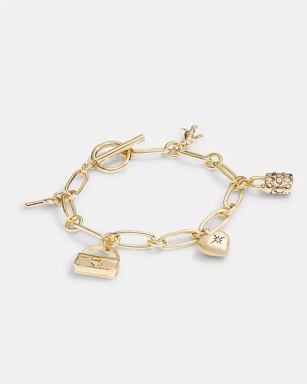 Iconic Charm Chain Bracelet | Coach (US)