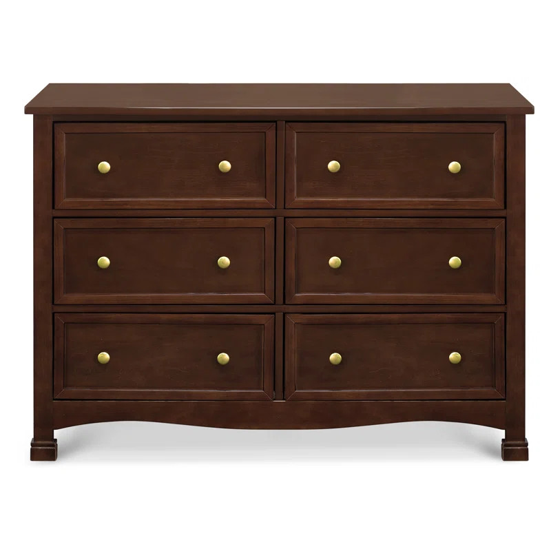 Kalani 6 Drawer 47" W Double Dresser | Wayfair North America
