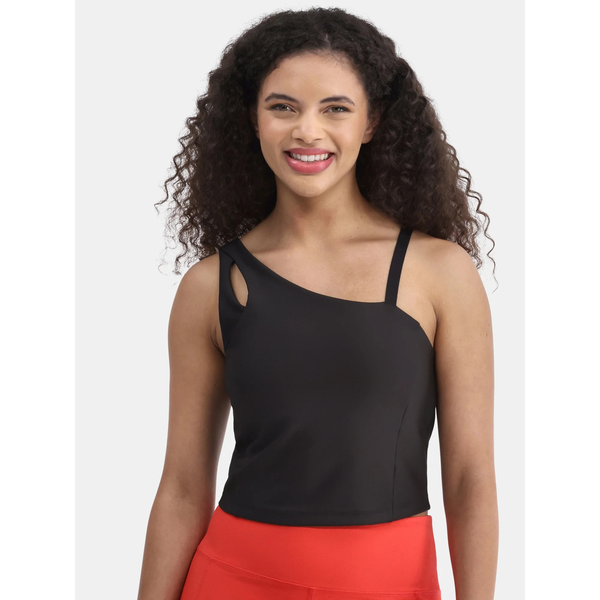 Avia Women's Shine Asymmetrical Bra Tank, Sizes XS-XXXL | Walmart (US)