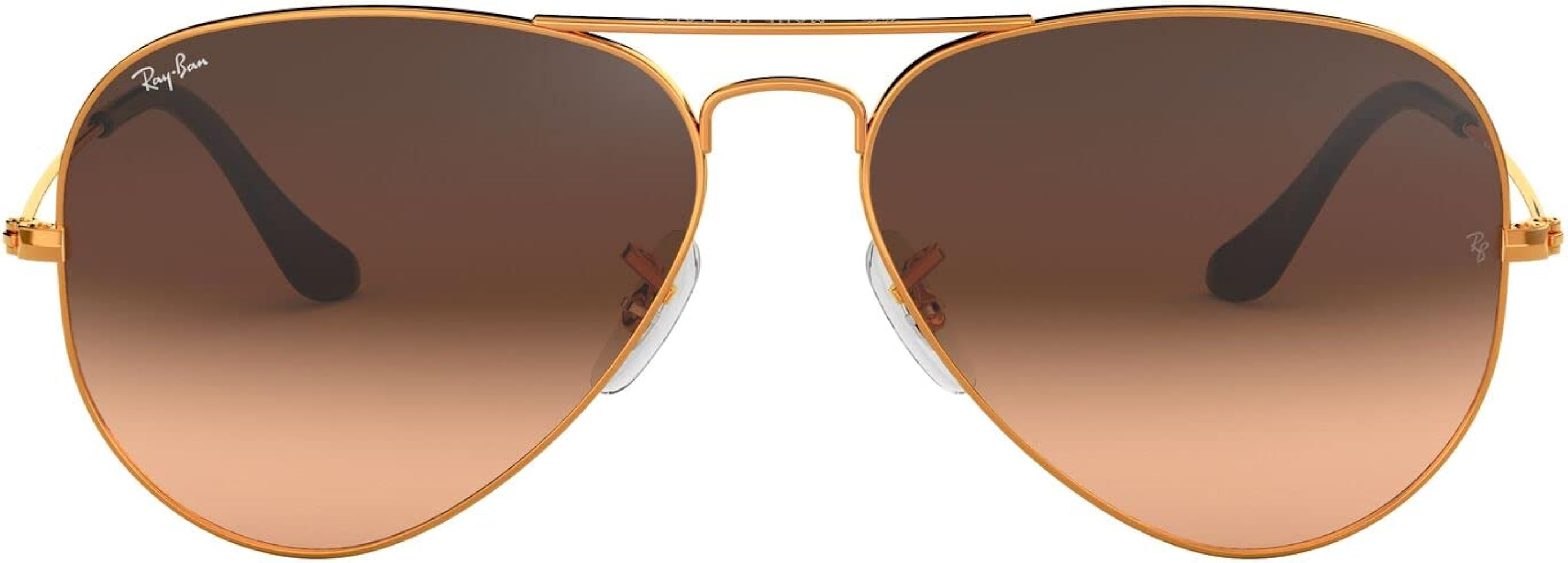 Ray-Ban Rb3025 Classic Aviator Tan Sunglasses Brown Sunglasses Sunnies Shades Aviators Amazon | Amazon (US)