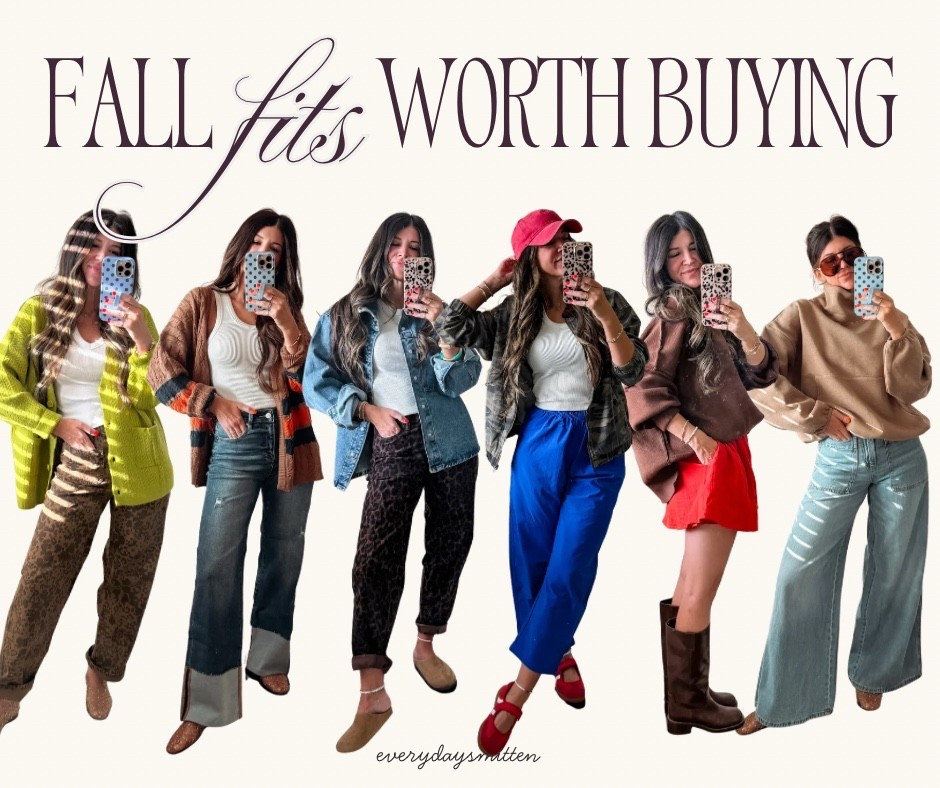 Fall haul outfits! 

Thanksgiving outfit, teacher outfits, mom outfits, fall cardigan, cuffed denim jeans, jelly flats, chartreuse, mock neck!

#LTKmomlife #LTKOver40 #LTKWorkwear