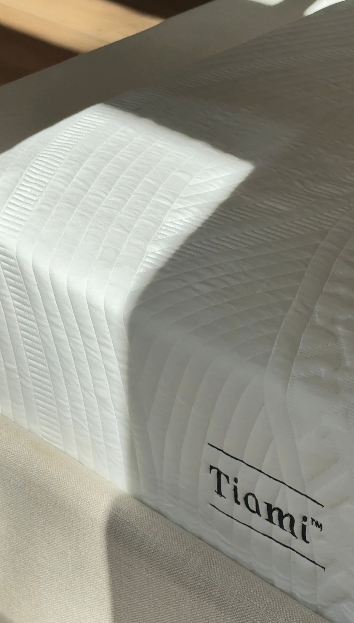 Our @tiamisleep mattress is currently 30% off right now 🤌🏼 #ad #sponsored