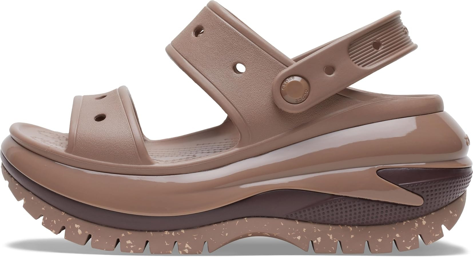 Crocs Unisex Classic Mega Crush Platform Sandals Wedge | Amazon (US)