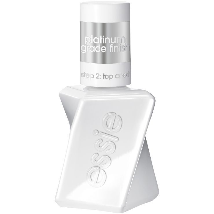 ESSIE GEL COUTURE Shiny Top Coat: clear longwear nail polish with a gel-like shiny finish. | Target