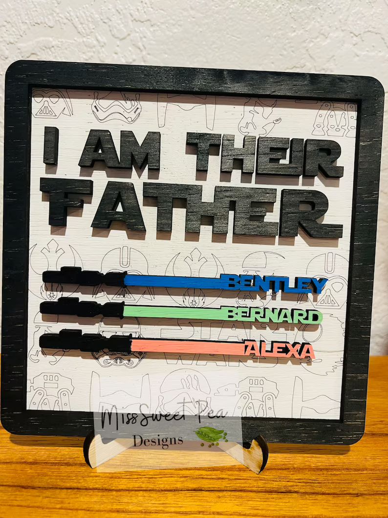 Father's Day Gift Step Dad Gift I Am Your Father I Am | Etsy | Etsy (US)