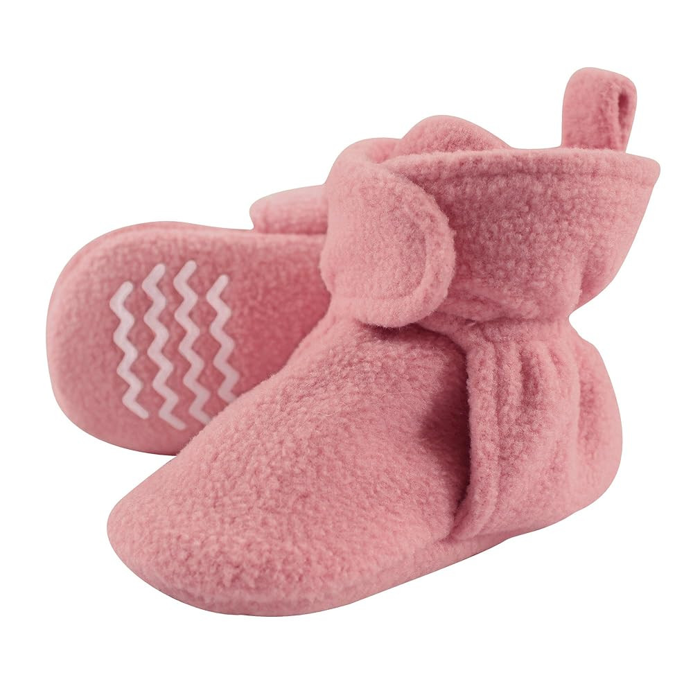 Hudson Baby Unisex-Child Cozy Fleece Booties Winter Accessory Set | Amazon (US)