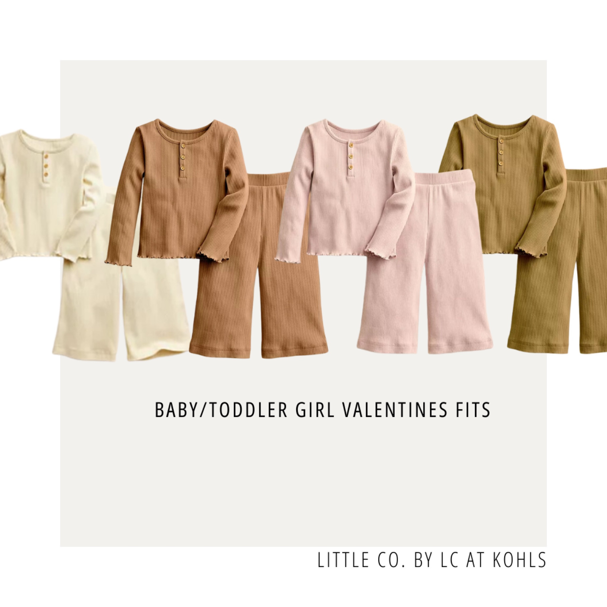 Toddler/baby valentines outfits! Little co. By Lauren Conrad at Kohls! 

#LTKkids #LTKSeasonal #LTKbaby