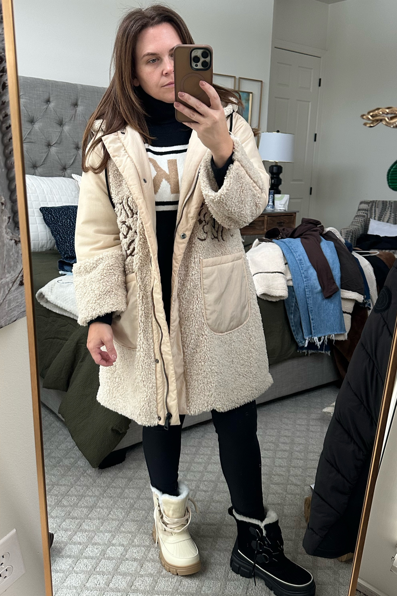 Packing for Jackson Hole. 
Daytime outfit! Which boots?

#LTKStyleTip #LTKTravel