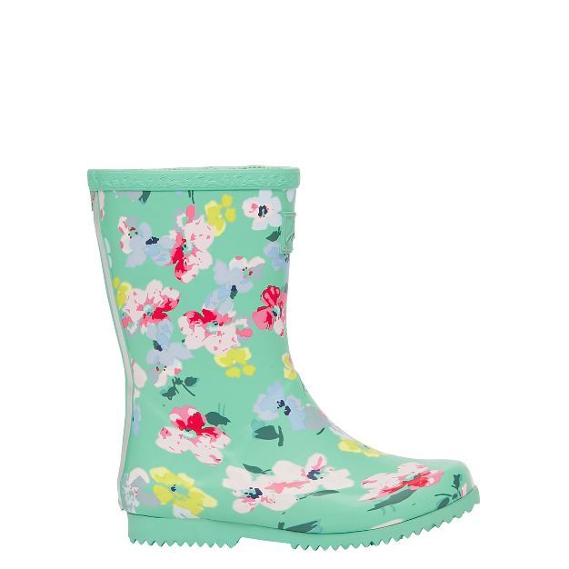 Joules Girls Roll Up Flexible Printed Wellies | Target