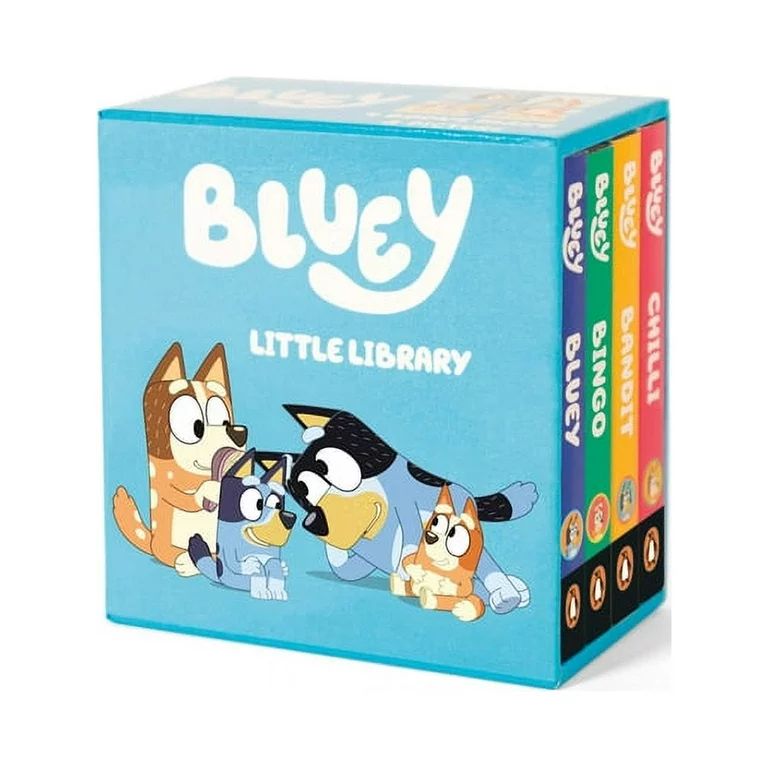 Bluey: Bluey: Little Library 4-Book Box Set (Board book) | Walmart (US)