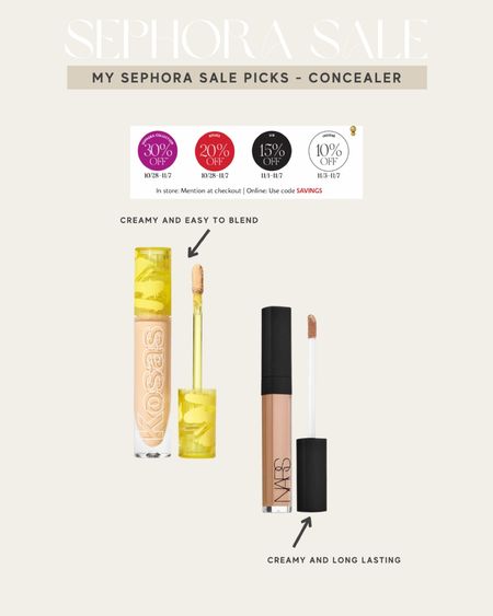 Sephora sale favorite concealers! 

#LTKunder50 #LTKbeauty #LTKsalealert