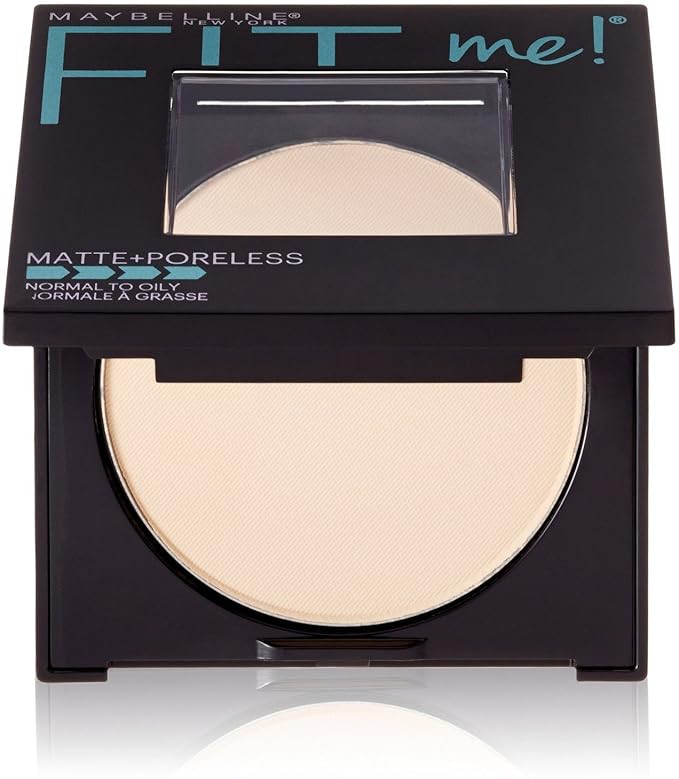 Maybelline Fit Me Matte + Poreless Pressed Face Powder Makeup & Setting Powder, Translucent, 1 Co... | Amazon (US)