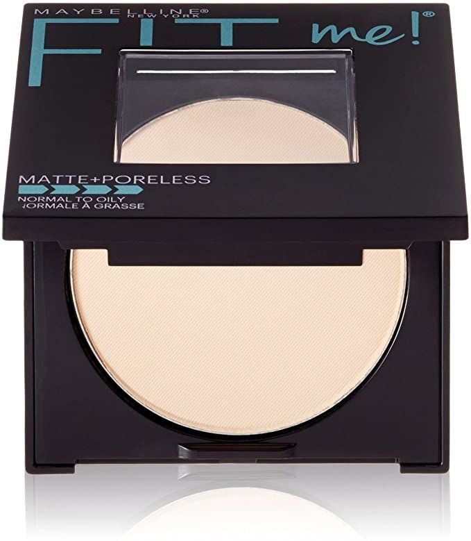 Maybelline Fit Me Matte + Poreless Pressed Face Powder Makeup & Setting Powder, Translucent, 1 Co... | Amazon (US)