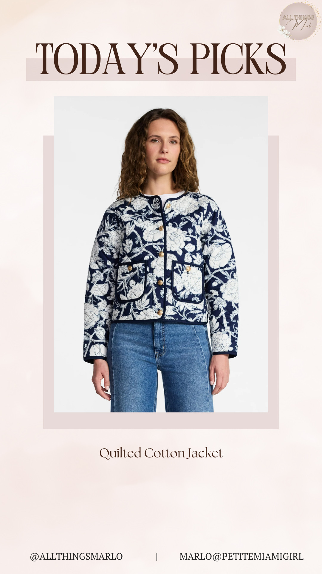 Quilted Cotton Jacket 

 #LTKHoliday #LTKootd #LTKSeasonal