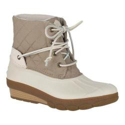 Women's Sperry Top-Sider Saltwater Wedge Tide Duck Boot Oat Textile/EVA | Bed Bath & Beyond