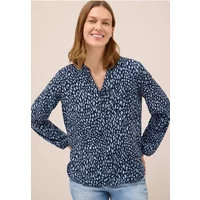 Cecil Damen Gemusterte Tunika in Blau, Gr: XXL | CECIL DE