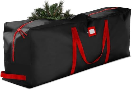 ZOBER 600D Oxford Fabric Large Christmas Tree Storage Bag - Fits 9 Ft Artificial Trees - Tear Pro... | Amazon (US)