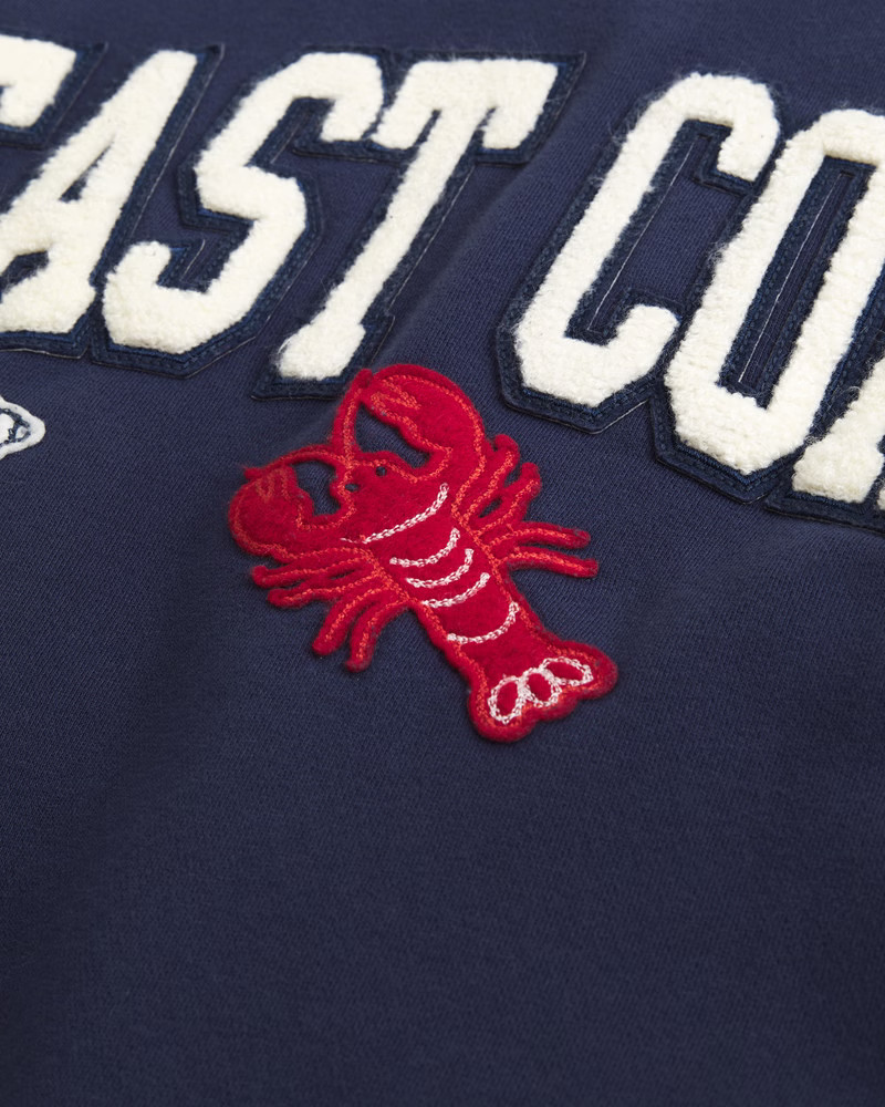 Women's East Coast Vintage Sunday Crew | Women's Tops | Abercrombie.com | Abercrombie & Fitch (US)