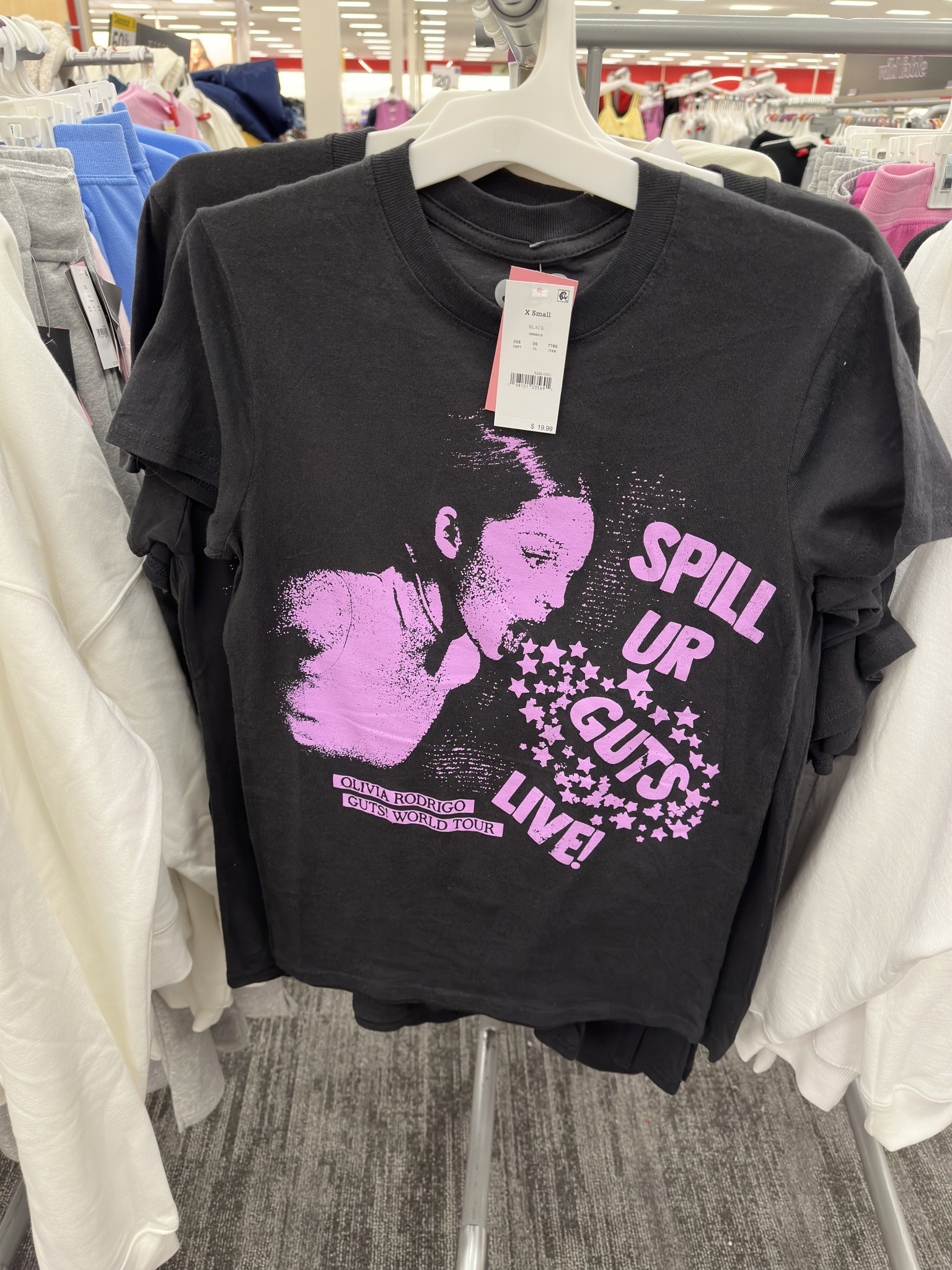 Olivia Rodrigo Guts Tour tee from Target

#LTKfindsunder50