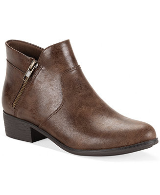 Women's Ameliaa Block Heel Booties, Macy's Exclusive | Macy's