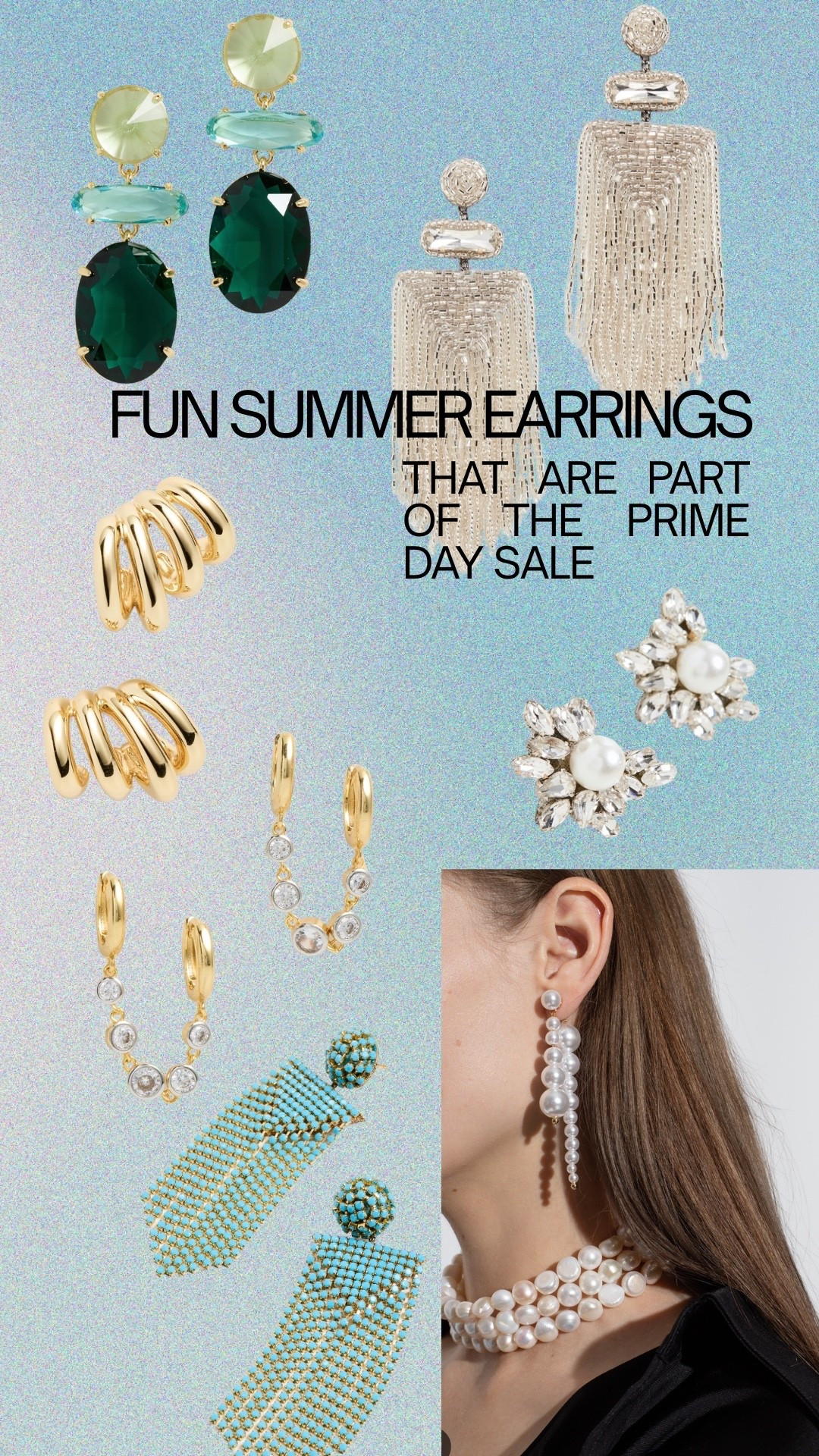 Fun summer earrings that are part of the prime sale. Use code PRIME25. ￼

#LTKSaleAlert #LTKSwim #LTKTravel