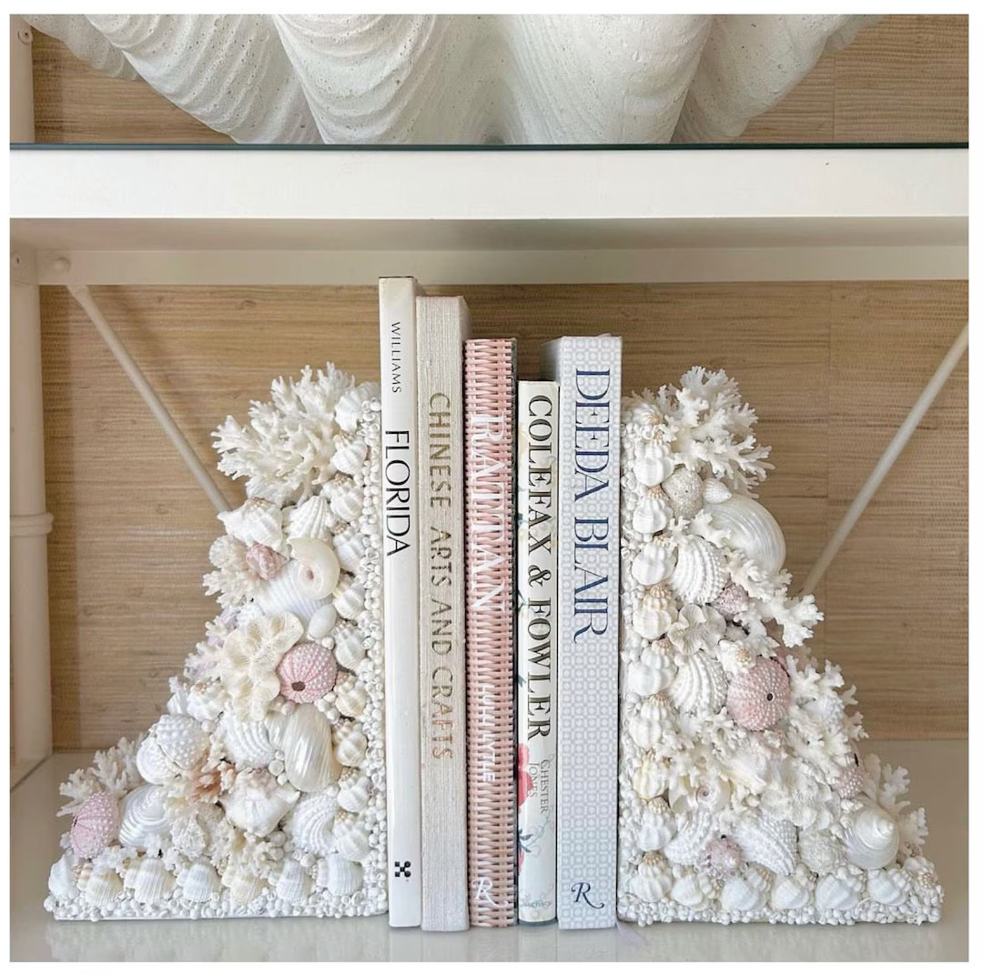 Shell & Coral Bookends - Etsy | Etsy (US)