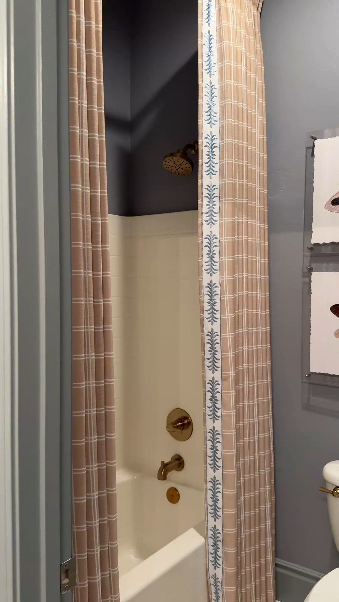 I made my daughter’s tiny bathroom look twice as tall with these custom curtains. Check out the @TWOPAGES blog for all the details 🦋 https://twopagescurtains.com/blogs/all-posts/instantly-elevate-any-bathroom-with-custom-curtain-panels

#LTKmomlife #LTKHome #LTKKids