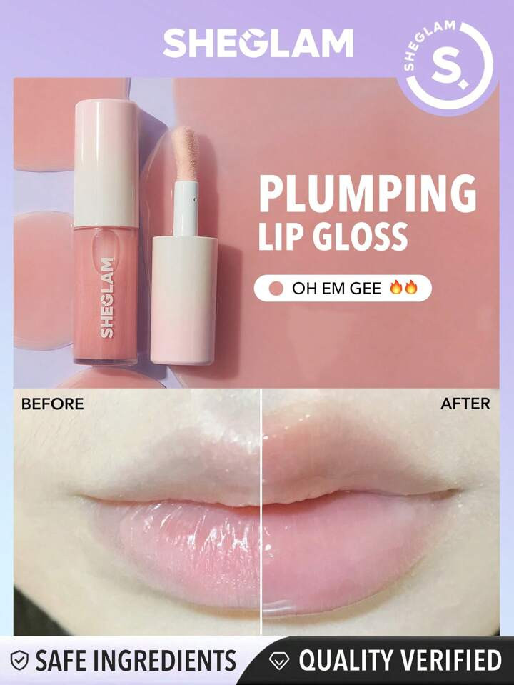 SHEGLAM Gloss labial - Oh em Gee | SHEIN