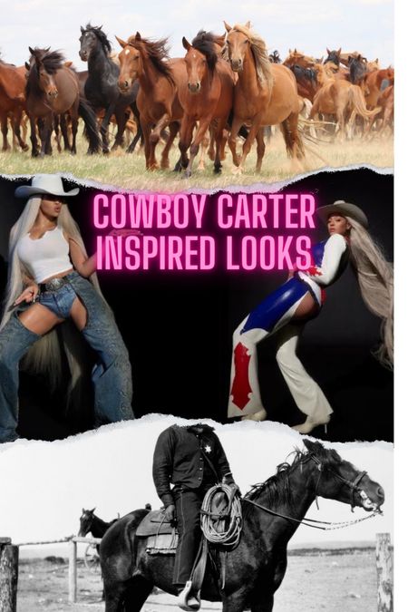 Here’s some looks inspired from new #Beyonce Cowboy Carter album for both men and women 

#LTKFestival #LTKworkwear #LTKmens