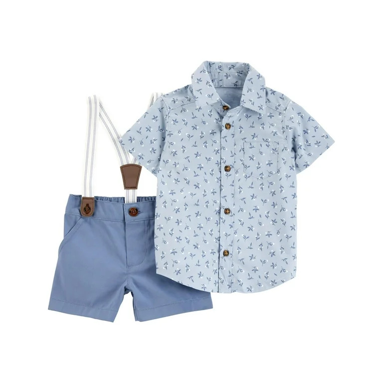 Carter's Child of Mine Baby Boy Outfit Set, 3-Piece, Sizes 0/3-24 Months | Walmart (US)