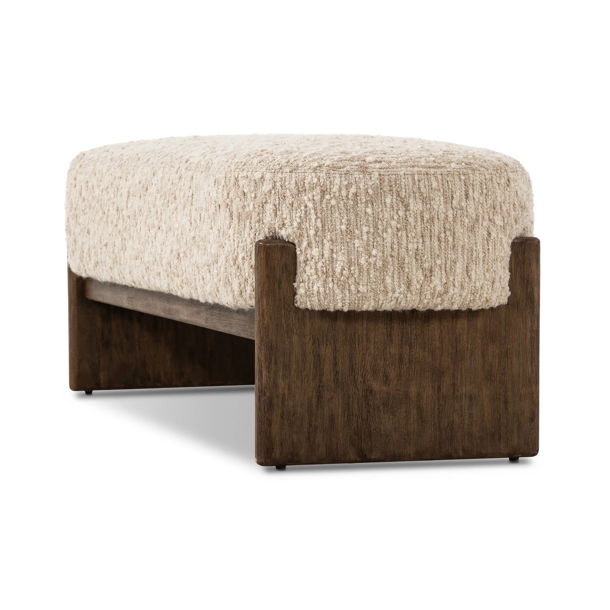 Kirby Accent Bench- 60"-Solema Cream | Wayfair North America